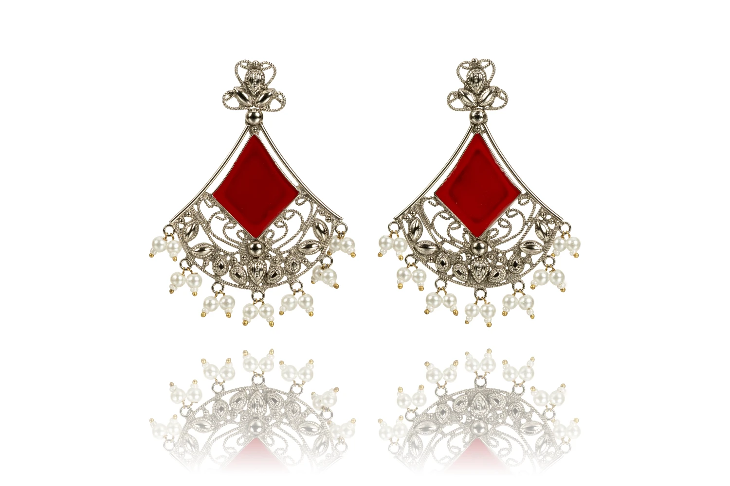 Lal Ujani Earring